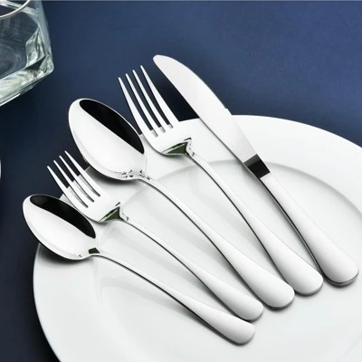 Itopfox 60 Piece Silverware Set For 12, Heavy Duty Stainless Steel Flatware Utensils Cutlery Set Including Knife Fork Spoon, Dishwasher Safe, Gift 2 Itopfox 60 Piece Silverware Set For 12, Heavy Duty Stainless Steel Flatware Utensils Cutlery Set Including Knife Fork Spoon, Dishwasher Safe, Gift - Image 2