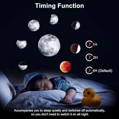 Itopfox Planetarium Projector For Bedroom, 13-in-1 Star Projector Galaxy Light Ceiling Night Light With Timer LED Space Galaxy Lamp For Adults & Kids 3 Itopfox Planetarium Projector For Bedroom, 13-in-1 Star Projector Galaxy Light Ceiling Night Light With Timer LED Space Galaxy Lamp For Adults & Kids - Image 3