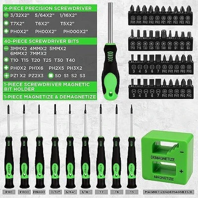 Itopfox 86PCS Magnetic Screwdriver Set With Slotted/Phillips/Torx Mini Precision Bits, Nut Drivers & Sturdy Tool Box For DIY Projects 8 Itopfox 86PCS Magnetic Screwdriver Set With Slotted/Phillips/Torx Mini Precision Bits, Nut Drivers & Sturdy Tool Box For DIY Projects - Image 8