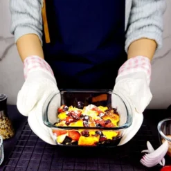 Itopfox 1QT Square Glass Baking Dish With Leak-Proof Lid, Oven & Microwave Safe, Perfect For Baking, Roasting & Storing Food, Ideal For Meal Prep 8 Itopfox 1QT Square Glass Baking Dish With Leak-Proof Lid, Oven & Microwave Safe, Perfect For Baking, Roasting & Storing Food, Ideal For Meal Prep -Kid's Home GUEST 57f89073 bff9 4a67 b46f 3e798a89e175