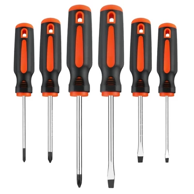 Itopfox 6-Piece Magnetic Screwdriver Set With Non-Slip Handle, Includes 3 Phillips And 3 Flat Tip Screwdrivers For DIY And Home Repairs 7 Itopfox 6-Piece Magnetic Screwdriver Set With Non-Slip Handle, Includes 3 Phillips And 3 Flat Tip Screwdrivers For DIY And Home Repairs - Image 7