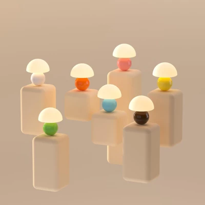 Itopfox Mushroom Table Lamp For Bedroom, Desk Bedside Small Lamp For Living Room, Cute Mini Modern Mid Century Night Stand Decor, Unique Aesthetic 6 Itopfox Mushroom Table Lamp For Bedroom, Desk Bedside Small Lamp For Living Room, Cute Mini Modern Mid Century Night Stand Decor, Unique Aesthetic - Image 6