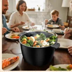 Itopfox Large Microwave Cookware Steamer - Vegetable Steamer For Cooking, Microwave Cooker With Food Container, Removable Filter And Dishwasher Safe -Kid's Home GUEST 5acd28a4 b0a3 4db9 a981 45edc396e4bb
