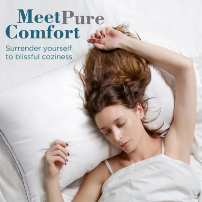 Itopfox Queen Size Pillows Set Of 2, Hotel Quality Down Alternative Gusseted Pillows For Side, Back Or Stomach Sleepers, White 1 Itopfox Queen Size Pillows Set Of 2, Hotel Quality Down Alternative Gusseted Pillows For Side, Back Or Stomach Sleepers, White