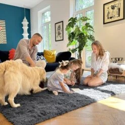 Itopfox Soft Fluffy Shaggy Area Rug For Living Room, Bedroom, Kids, Girls, Boys, Dorms, Nursery Rooms, Home Decor Aesthetic, Machine Washable, Grey 14 Itopfox Soft Fluffy Shaggy Area Rug For Living Room, Bedroom, Kids, Girls, Boys, Dorms, Nursery Rooms, Home Decor Aesthetic, Machine Washable, Grey -Kid's Home GUEST 5ce04d31 4e0c 4bc5 9b99 cdb7796304da