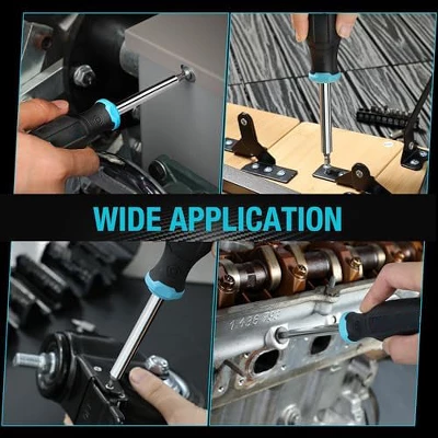 Itopfox Multi-Function Screw Driver Set With 60 Replaceable Cr-V Bits Flat, Phillips, Torx, Hex, Square, All In One Screwdrivers With Rolling Barrel 3 Itopfox Multi-Function Screw Driver Set With 60 Replaceable Cr-V Bits Flat, Phillips, Torx, Hex, Square, All In One Screwdrivers With Rolling Barrel - Image 3