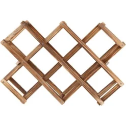 Itopfox Freestanding Stackable Wine Rack Organizer For Countertop And Cabinets With Foldable Design And Scratch-Resistant Protector -Kid's Home GUEST 5f630707 b7ab 4be4 aefd 53563b313350