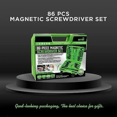 Itopfox 86PCS Magnetic Screwdriver Set With Slotted/Phillips/Torx Mini Precision Bits, Nut Drivers & Sturdy Tool Box For DIY Projects 1 Itopfox 86PCS Magnetic Screwdriver Set With Slotted/Phillips/Torx Mini Precision Bits, Nut Drivers & Sturdy Tool Box For DIY Projects