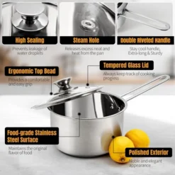 Itopfox Stainless Steel Cookware Set, 6-Piece Nonstick Induction Pots & Pans Set, Works With Gas/Electric Cooktops, Dishwasher Safe 10 Itopfox Stainless Steel Cookware Set, 6-Piece Nonstick Induction Pots & Pans Set, Works With Gas/Electric Cooktops, Dishwasher Safe -Kid's Home GUEST 6249322f a7e2 41a0 afdc 5359afeb6f6f