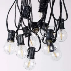 Itopfox Outdoor String Lights Waterproof 200FT With 100+4 Shatterproof LED Edison Bulbs For Party Backyard Gazebo Pergola Cafe, 2Pack X 100ft -Kid's Home GUEST 62516316 ec9b 4ddc 9f59 3c02d31e156c