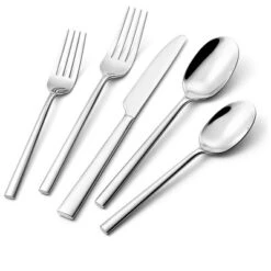 Itopfox 30-Piece Forged Flatware Set, Premium Stainless Steel Cutlery For Kitchen, Home, Wedding, Party, Mirror Polished And Dishwasher Safe -Kid's Home GUEST 62d41426 ad4f 4362 98aa e3f39c5da741