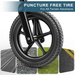 Itopfox Toddler Balance Bike For 2-5 Year Olds, No Pedal Toy Bike With Tool-Free Adjustment, Includes Custom Plate & 3 Stickers Black 13 Itopfox Toddler Balance Bike For 2-5 Year Olds, No Pedal Toy Bike With Tool-Free Adjustment, Includes Custom Plate & 3 Stickers Black -Kid's Home GUEST 6459c39d 409d 4026 8be3 dd93fc8bf809