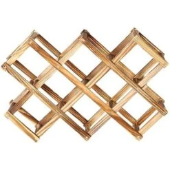 Itopfox Freestanding Stackable Wine Rack Organizer For Countertop And Cabinets With Foldable Design And Scratch-Resistant Protector -Kid's Home GUEST 64cba41f 1f3e 4927 8ca2 9855850aa8e5