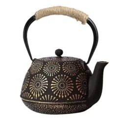 Itopfox Japanese Cast Iron Teapot, Enamel-Coated Stovetop Kettle With Stainless Steel Infuser & Heat-Resistant Handle, Traditional Iron Pot -Kid's Home GUEST 6526e727 a9ed 4403 9d99 c3c935ff1dd0