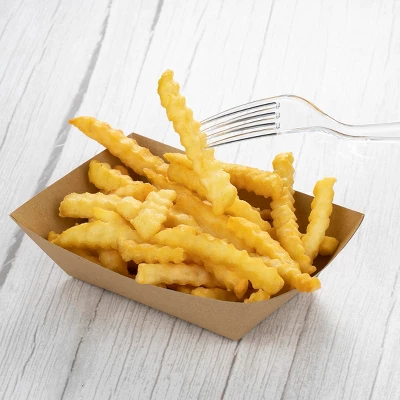 Itopfox 150 Pcs Clear Heavy Duty Plastic Silverware Set, Disposable Forks Spoons Knives For Wedding Party Supplies & Everyday Use 5 Itopfox 150 Pcs Clear Heavy Duty Plastic Silverware Set, Disposable Forks Spoons Knives For Wedding Party Supplies & Everyday Use - Image 5