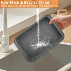 Itopfox 5-Piece Nonstick Bakeware Set With Grey Marble Coating, Carbon Steel Baking Pans For Oven, Includes Round & Square Cake Pan, Muffin Tin -Kid's Home GUEST 66f623a1 f437 4d16 bfdf 2baaf2a6c455