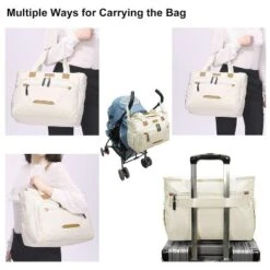 Itopfox Large Diaper Tote Bag With Laptop Compartment, Insulated Pockets, Multiple Storage For Baby Essentials, Travel Friendly 11 Itopfox Large Diaper Tote Bag With Laptop Compartment, Insulated Pockets, Multiple Storage For Baby Essentials, Travel Friendly -Kid's Home GUEST 6a9119f7 d6e1 4003 8b4c 084ee4339e29