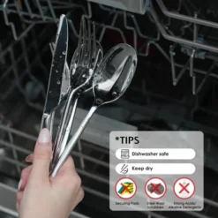 Itopfox 40-Piece Forged Stainless Steel Flatware Set, Mirror Polished Cutlery For Kitchen, Home, Wedding, Party, Dishwasher Safe -Kid's Home GUEST 6c1ded57 0fbf 4592 b196 7bd26c04e831