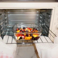 Itopfox 1QT Square Glass Baking Dish With Leak-Proof Lid, Oven & Microwave Safe, Perfect For Baking, Roasting & Storing Food, Ideal For Meal Prep 9 Itopfox 1QT Square Glass Baking Dish With Leak-Proof Lid, Oven & Microwave Safe, Perfect For Baking, Roasting & Storing Food, Ideal For Meal Prep -Kid's Home GUEST 6eb00b35 0f54 49ff acc5 7a9121f282ff