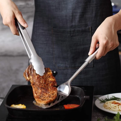 Itopfox 11-Piece Stainless Steel Kitchen Utensil Set With Spatula, Nonstick Cookware Gadgets For Cooking, Baking, And Serving 1 Itopfox 11-Piece Stainless Steel Kitchen Utensil Set With Spatula, Nonstick Cookware Gadgets For Cooking, Baking, And Serving