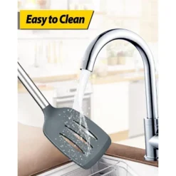 Itopfox 4-Piece Silicone Cooking Utensil Set Non-Stick Spatulas & Spoons Heat-Resistant Kitchen Tools For Frying, Mixing, Serving, Draining, Stirring -Kid's Home GUEST 72afef94 4133 4fa1 8f0f 8e7afa2c4ad4