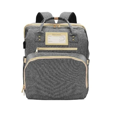 Itopfox Diaper Bag Backpack With Changing Station, Baby Shower Gift, Unisex Design For Parents, Multiple Pockets, Waterproof 6 Itopfox Diaper Bag Backpack With Changing Station, Baby Shower Gift, Unisex Design For Parents, Multiple Pockets, Waterproof - Image 6