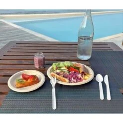 Itopfox 150 Count Heavy-duty Compostable Utensils Set, Includes Forks, Spoons, And Knives, BPI Certified Disposable Flatware -Kid's Home GUEST 73cff8b7 0061 454c a363 fccf7c791468