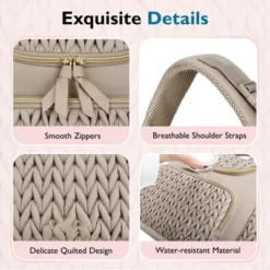 Itopfox Compact Diaper Backpack With Insulated Pockets, Changing Pad & Stroller Straps, Lightweight & Water-Resistant For Baby Essentials 8 Itopfox Compact Diaper Backpack With Insulated Pockets, Changing Pad & Stroller Straps, Lightweight & Water-Resistant For Baby Essentials -Kid's Home GUEST 73fef406 81fb 4c75 942c 2569ab4b666f