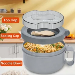 Itopfox 2 Pack Soup Bowl With Handles, Microwave Safe Ramen Bowl With Lid For Soup, Noodles, Oatmeal, Salad, BPA Free 9 Itopfox 2 Pack Soup Bowl With Handles, Microwave Safe Ramen Bowl With Lid For Soup, Noodles, Oatmeal, Salad, BPA Free -Kid's Home GUEST 74b11797 2f9a 4a03 b98b 0986055b32f1