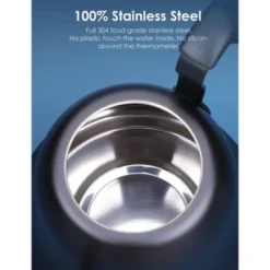 Itopfox Tea Kettle With Thermometer, Stovetop Gooseneck Kettle For Pour Over Coffee, Matte Black Camping & Home Kitchen Water Boiler, 1 Pack 8 Itopfox Tea Kettle With Thermometer, Stovetop Gooseneck Kettle For Pour Over Coffee, Matte Black Camping & Home Kitchen Water Boiler, 1 Pack -Kid's Home GUEST 76e5cd58 a7c4 4d44 adf2 ff321d305825