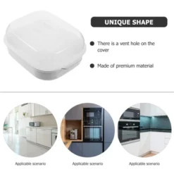 Itopfox Microwave Steamer For Cooking Vegetables, Plastic Steamer With Lid For Veggies, Seafood, Healthy Meals (Random Color) -Kid's Home GUEST 775737ab c0f8 40d3 a64e f7490381b886