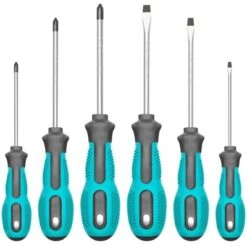 Itopfox Magnetic Screwdriver Set, 6-Piece Kit With Phillips And Flat Heads, Non-Slip Grip For Professional And DIY Use, Ideal Gifts For Men -Kid's Home GUEST 7841420e 896e 4c06 92d7 aed5ca5a16ef