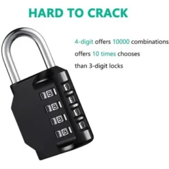 Itopfox Resettable 4-Digit Combination Padlock, Waterproof Heavy Duty Lock For Gym, School, Fence Gate, Toolbox, Employee Locker – 2 Pack -Kid's Home GUEST 786422b9 17f3 4e1e 8129 5c7ebbe44563