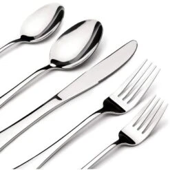 Itopfox 60 Piece Silverware Set For 12, Heavy Duty Stainless Steel Flatware Utensils Cutlery Set Including Knife Fork Spoon, Dishwasher Safe, Gift 13 Itopfox 60 Piece Silverware Set For 12, Heavy Duty Stainless Steel Flatware Utensils Cutlery Set Including Knife Fork Spoon, Dishwasher Safe, Gift -Kid's Home GUEST 7df3db1a 1b3d 46b2 b392 c9cf22cde401