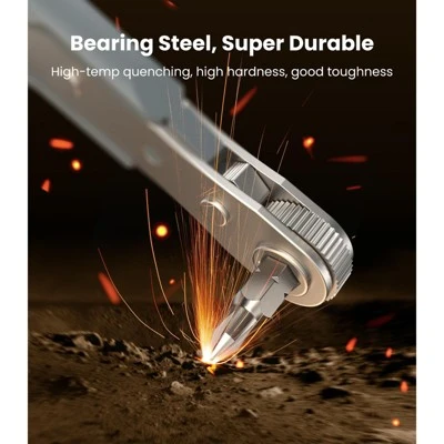 Itopfox 17-in-1 Right Angle Ratcheting Screwdriver Set With Bearing Steel Bits, 36-Tooth Mini Ratchet Wrench, Magnetic Offset ScrewdriveR 5 Itopfox 17-in-1 Right Angle Ratcheting Screwdriver Set With Bearing Steel Bits, 36-Tooth Mini Ratchet Wrench, Magnetic Offset ScrewdriveR - Image 5