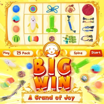 Itopfox 25 Pack Puppy Dog Toys For Teething, Entertainment & Interaction, Chew Toys With Rope, Treat Balls And Squeaky Toys For Puppies & Small Dogs 1 Itopfox 25 Pack Puppy Dog Toys For Teething, Entertainment & Interaction, Chew Toys With Rope, Treat Balls And Squeaky Toys For Puppies & Small Dogs