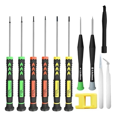 Itopfox 12-Piece Precision Screwdriver Set With Flathead, Phillips, Pentalobe Bits For Electronics, Watches, Jewelry, And DIY Repairs 8 Itopfox 12-Piece Precision Screwdriver Set With Flathead, Phillips, Pentalobe Bits For Electronics, Watches, Jewelry, And DIY Repairs - Image 8