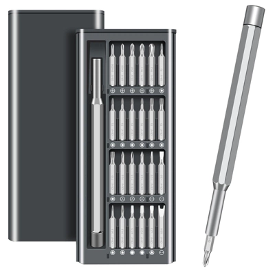 Itopfox Precision Screwdriver Set, 25 In 1 Mini Magnetic Small Screwdriver, Eyeglasses, Computer, Electronic, Watch Repair Kit With Phillips & Star 7 Itopfox Precision Screwdriver Set, 25 In 1 Mini Magnetic Small Screwdriver, Eyeglasses, Computer, Electronic, Watch Repair Kit With Phillips & Star - Image 7