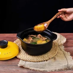 Itopfox Wooden Non-Stick Kitchen Utensil Set - 7-Piece Natural Teak Spatula, Spoon, Salad Fork, And More For Cooking And Serving -Kid's Home GUEST 861c14f5 54b3 4979 8b66 923c296791ad