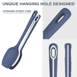 Itopfox 5-Piece Silicone Spatula Set, Food Grade Rubber Spatulas With Ergonomic Grip, Heat Resistant For Nonstick Cookware, Cooking, Baking 9 Itopfox 5-Piece Silicone Spatula Set, Food Grade Rubber Spatulas With Ergonomic Grip, Heat Resistant For Nonstick Cookware, Cooking, Baking -Kid's Home GUEST 86ca23ce 06cd 4b22 b271 63a2abd1b480