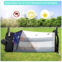 Itopfox Large Capacity Diaper Backpack With USB Port, Waterproof & Foldable Baby Travel Bag For Parents, Black -Kid's Home GUEST 8719a7b2 a91d 4dc4 afa7 cd6dc0484014