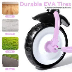 Itopfox Toddler Tricycle For Ages 2-4 Years, Kids Trike With Bell And Back Basket, 3 Wheel Bike Riding Toy Gift For Girls, Purple -Kid's Home GUEST 8a3ccb28 6316 433e b5c6 229bf400c2f6