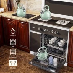 Itopfox Stainless Steel Whistling Tea Kettle With Cool Touch Handle, 2.64 Quart Induction Compatible Stovetop Teapot In Mint Green 12 Itopfox Stainless Steel Whistling Tea Kettle With Cool Touch Handle, 2.64 Quart Induction Compatible Stovetop Teapot In Mint Green -Kid's Home GUEST 8a67ab8b a1ab 47f5 b02e d0b4ec4de0b2