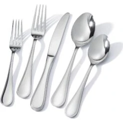 Itopfox 60 Piece Teardrop Silverware Set For 12, 18/10 Stainless Steel Flatware Set, Modern Design Cutlery Set For Home/Hotel/Wedding -Kid's Home GUEST 8dbdee5f efc1 48ff 9d8f 4c0c904cd344