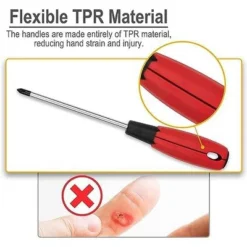 Itopfox Magnetic Screwdriver Set, 6-Piece Tool With 3 Phillips & 3 Flat Head, Professional Cushion Grip For Comfortable Use 11 Itopfox Magnetic Screwdriver Set, 6-Piece Tool With 3 Phillips & 3 Flat Head, Professional Cushion Grip For Comfortable Use -Kid's Home GUEST 90856f02 e23e 49d1 b01c 387609aaf3b1