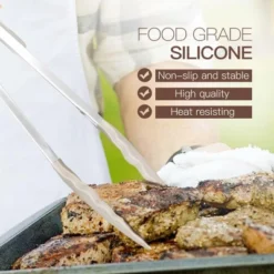 Itopfox 33-Piece Silicone Cooking Utensil Set With Stainless Steel Handles - Non-Stick Kitchen Tools Including Turner Ladle Whisk, Spatula, And More -Kid's Home GUEST 914158c3 66b3 4102 bfaf 59d87c868c7e