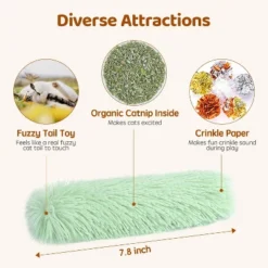 Itopfox 3 Pack Cat Toys With Crinkle Sound & Catnip, Soft Plush Kitten Kicker For Indoor Play, Promotes Exercise & Hunting Instincts 10 Itopfox 3 Pack Cat Toys With Crinkle Sound & Catnip, Soft Plush Kitten Kicker For Indoor Play, Promotes Exercise & Hunting Instincts -Kid's Home GUEST 91db1bb0 fb81 434b 95d5 8bc00f9ec88c