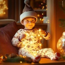 Itopfox Fairy Lights Plug In, 100 LEDs Waterproof Silver Wire Firefly Lights With Adaptor, Starry String Lights For Wedding Indoor Outdoor Christmas 12 Itopfox Fairy Lights Plug In, 100 LEDs Waterproof Silver Wire Firefly Lights With Adaptor, Starry String Lights For Wedding Indoor Outdoor Christmas -Kid's Home GUEST 91f0c184 16fa 4582 808b b3e22cfd1312