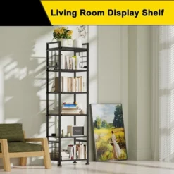 Itopfox 6-Tier Standing Storage Shelf For Bathroom, Kitchen & Laundry Room Organization, Sturdy Metal Shelving Unit Pantry Rack In Black 8 Itopfox 6-Tier Standing Storage Shelf For Bathroom, Kitchen & Laundry Room Organization, Sturdy Metal Shelving Unit Pantry Rack In Black -Kid's Home GUEST 932d25f1 a3bf 4984 aa6a 45349ac6b163