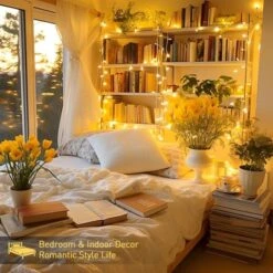 Itopfox 200 LED Warm White String Lights, 66ft Connectable Indoor Outdoor Twinkle Fairy Lights For Bedroom, Wedding, Tree, Yard, Patio, Classroom 13 Itopfox 200 LED Warm White String Lights, 66ft Connectable Indoor Outdoor Twinkle Fairy Lights For Bedroom, Wedding, Tree, Yard, Patio, Classroom -Kid's Home GUEST 93f8954c e60f 4cf3 9520 eba35876e5a6